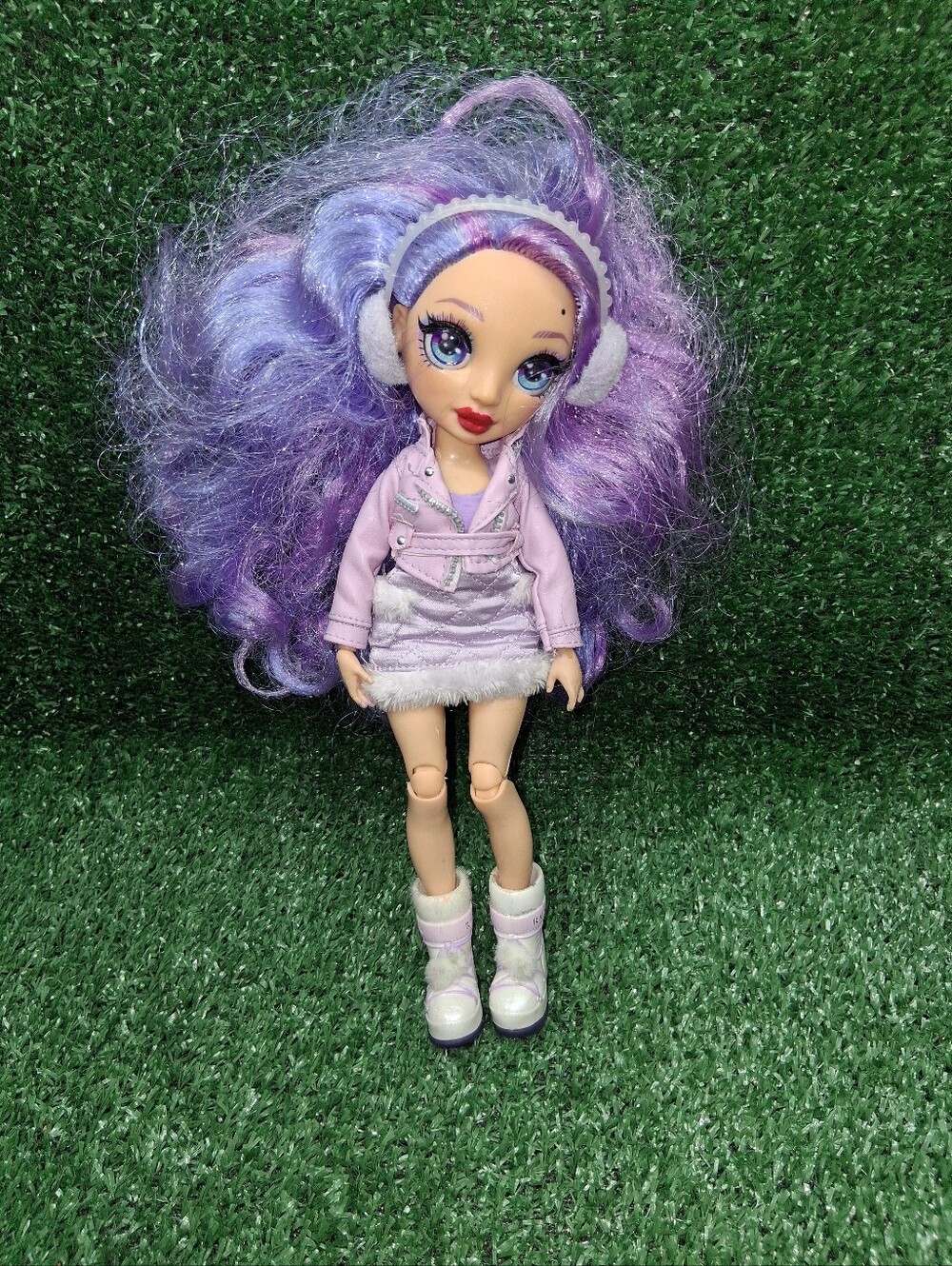 Rainbow High Violet Willow Fashion Doll Winter Break Purple Doll